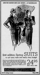 Bonus: advertisements! This one is from the February 11, 1944 issue.