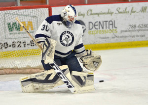 Lawrence goaltender Mattias Soderqvist was named the NCHA Defensive Player of the Week.