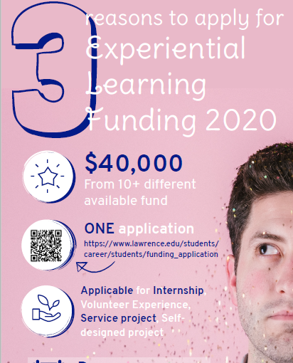 Experiential Learning Funding Applications are online now!