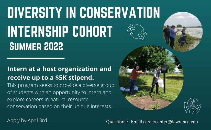 Diversity in Conservation Internship Cohort