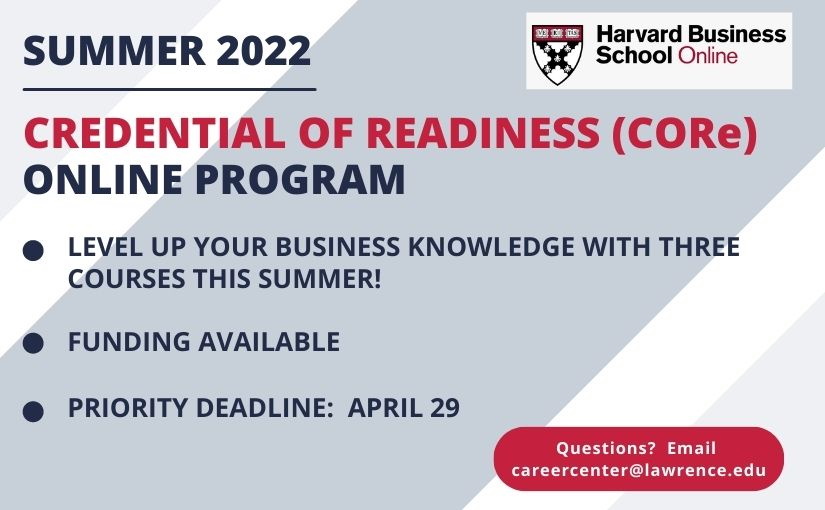 Harvard Business School Online Summer Program (CORe)