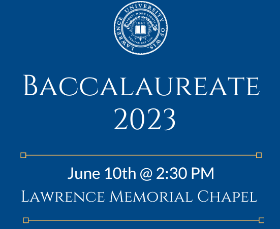 Baccalaureate 2023 – June 10th