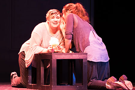 A scene from the play "Love and Information"