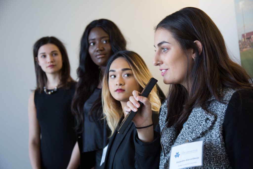 Lawrence students participate in The Pitch in 2018.